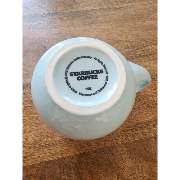 2005 Starbucks Purple Lavender Pot Belly Barrel Coffee Cup Tea Mug | 16oz - Picture 4 of 4